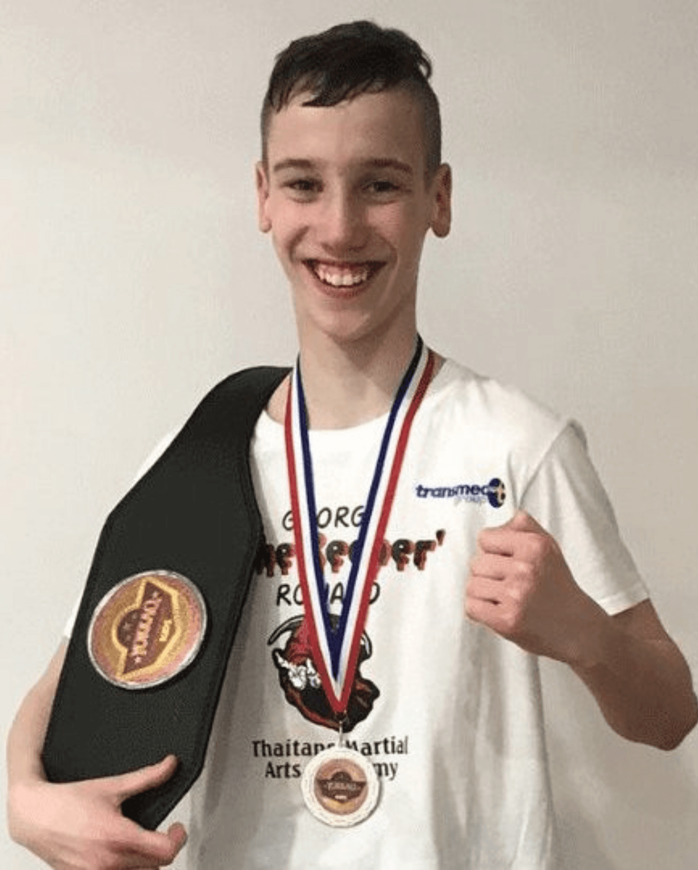 Un posto nella Nazionale Britannica per il Thai boxer George - Transmec Group